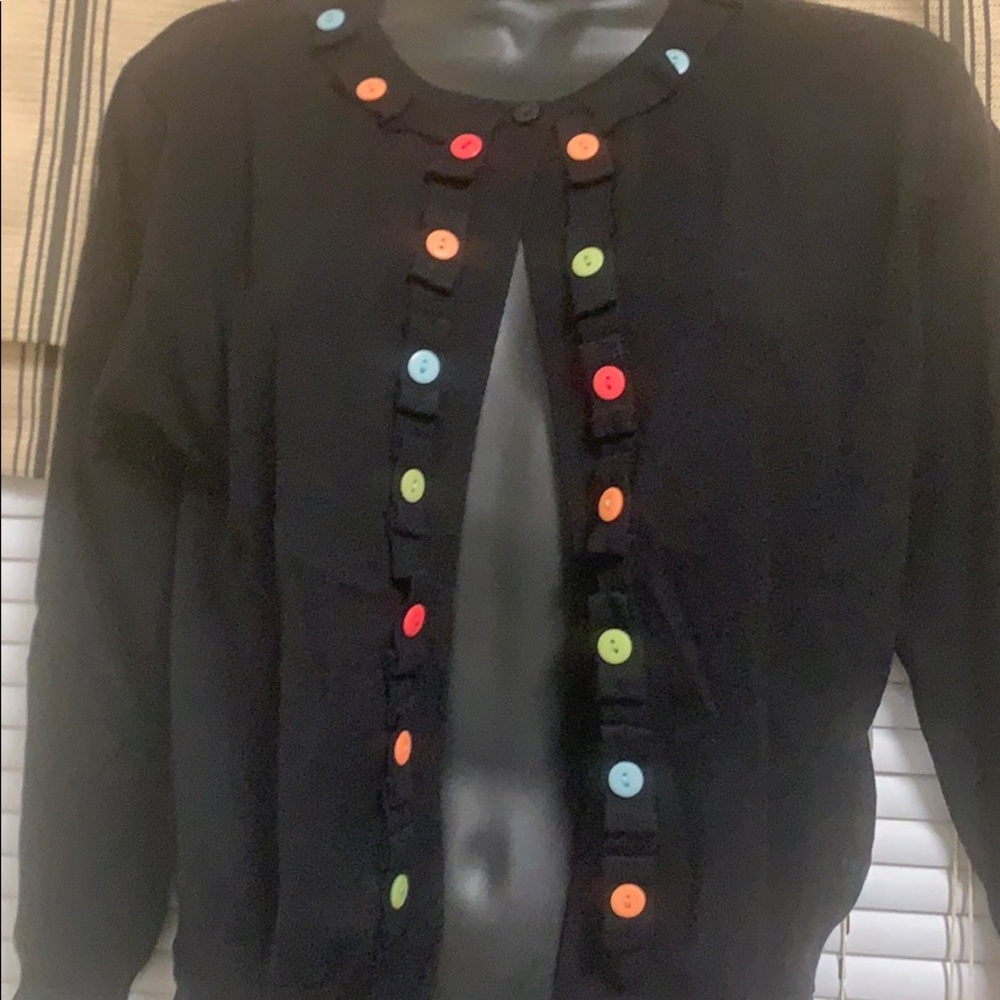 K&company black button sweater.